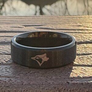 Toronto Blue Jays MLB Titanium Ring 8mm